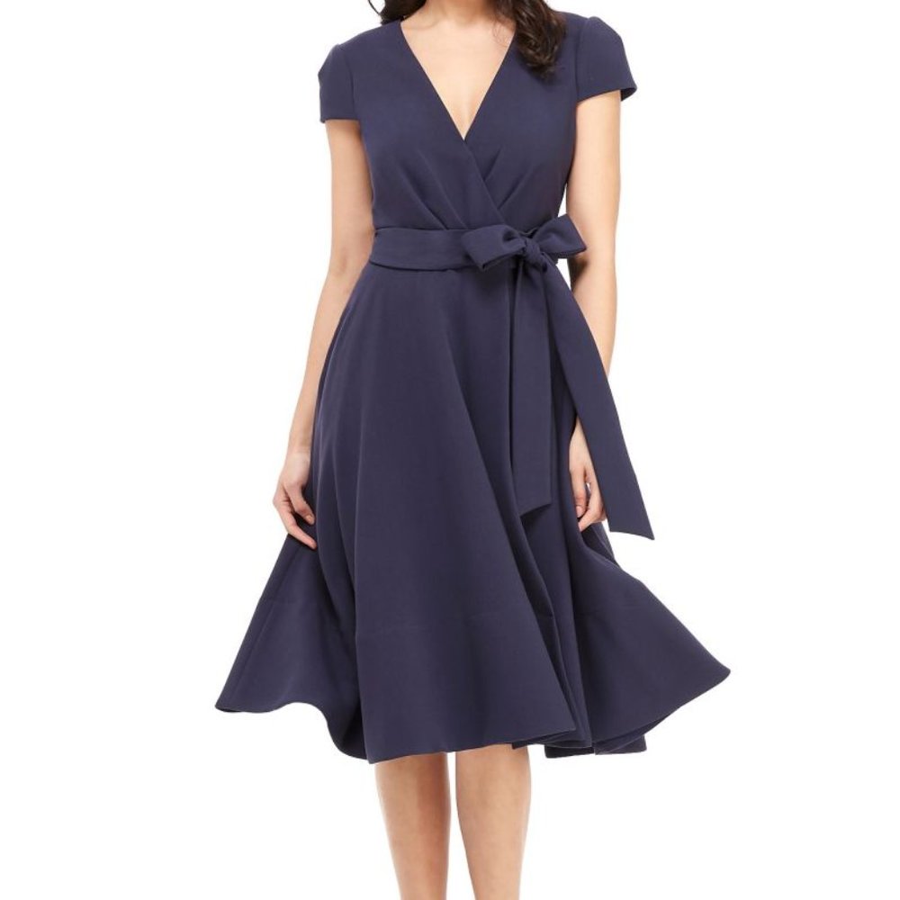 NWT Gal Meets Glam Justine Navy Dress